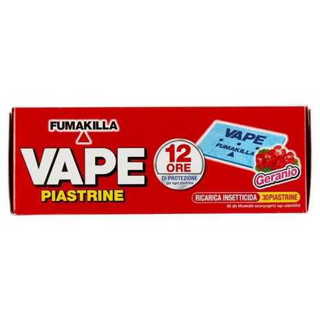 VAPE Piastrine Geranio 30 pz